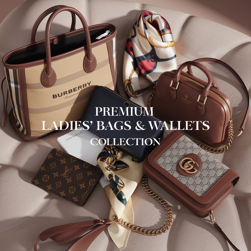 Luxury Ladies’ Bags & Wallets Collection