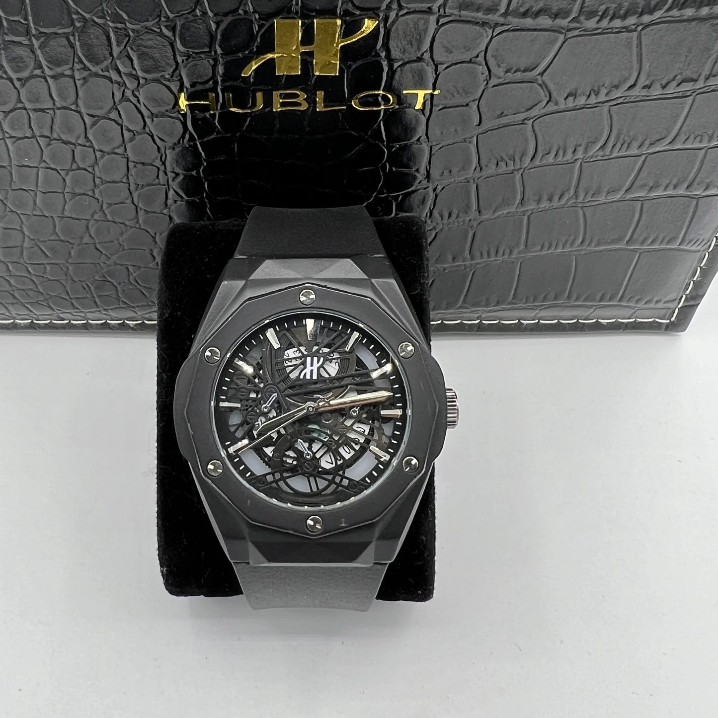 Hublot All Black Diamond Cut