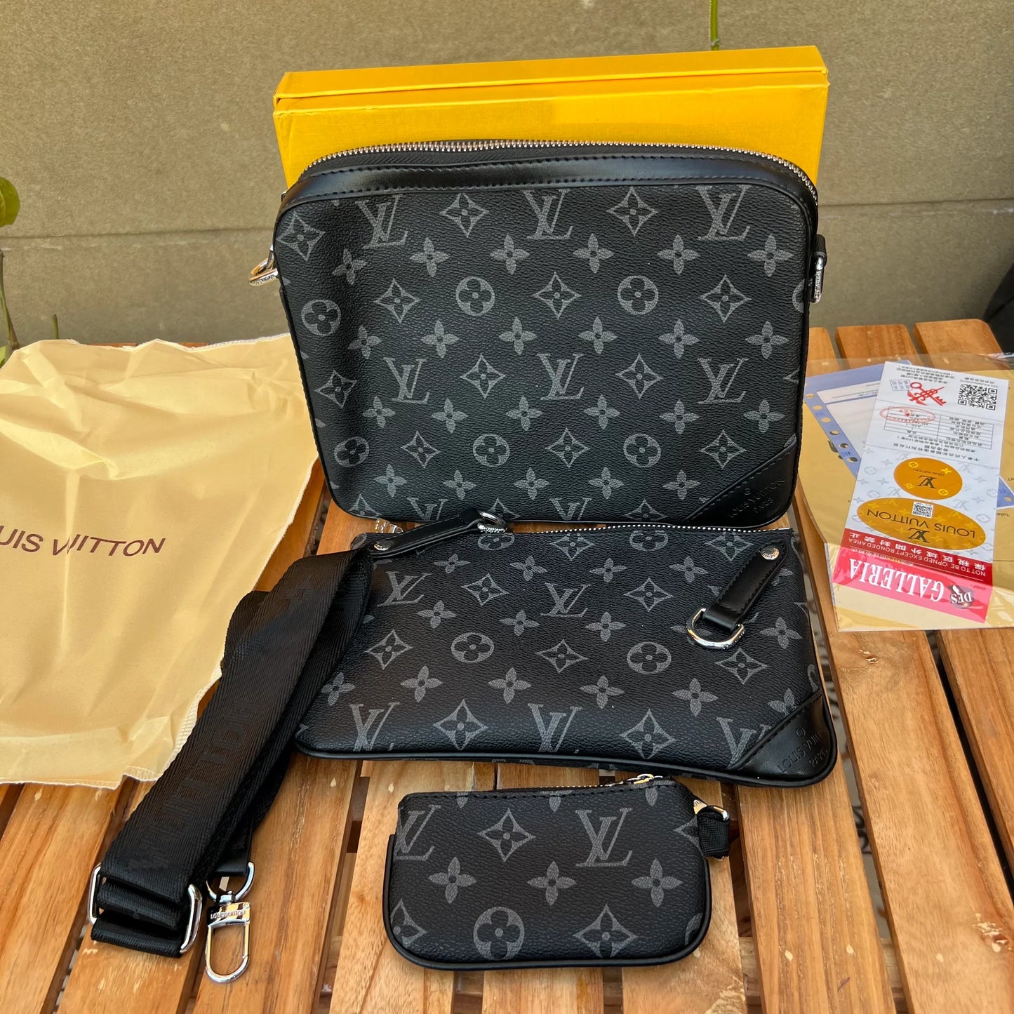 LV Paris Edition Shoulder Bag