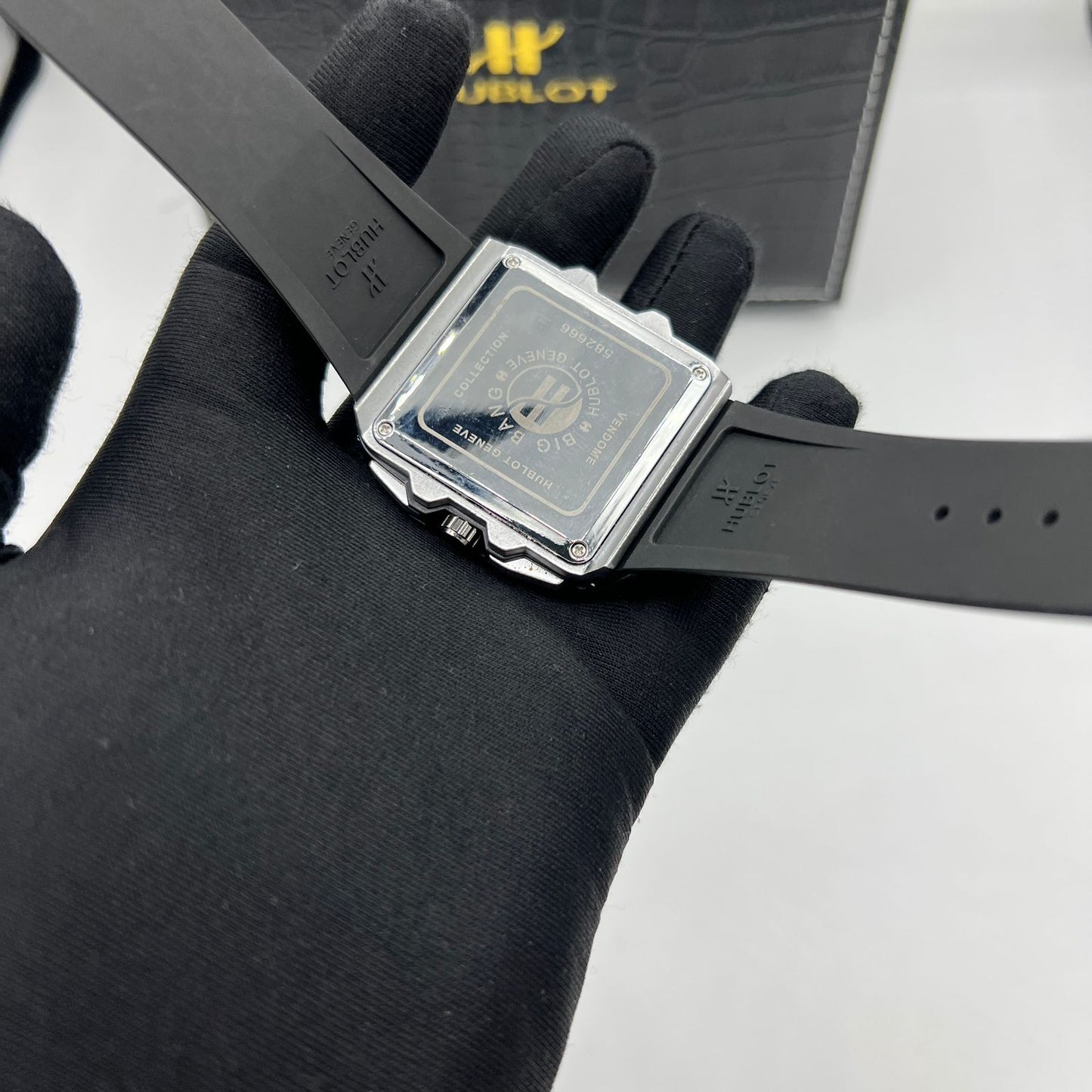 HUBLOT BIG BANG SQUARE PREMIUM WATCH