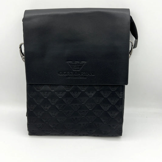 Giorgio Armani Luxe Black Shoulder Bag