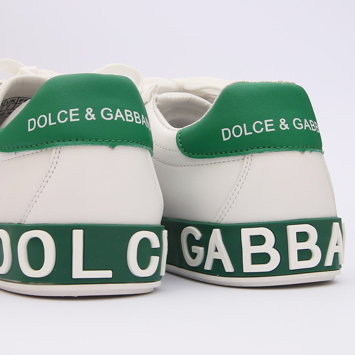 Dolce & Gabbana Premium Sneakers White & Green