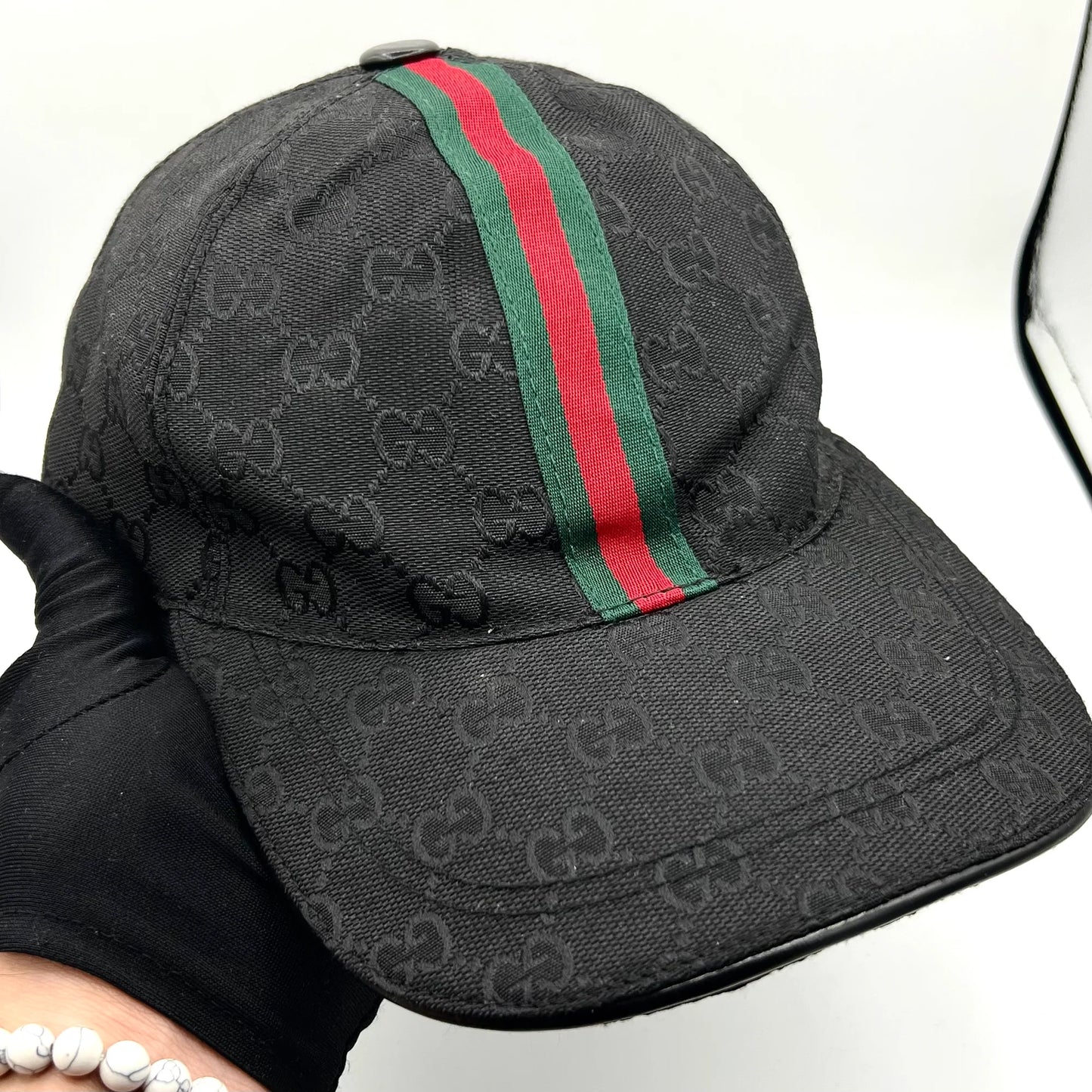 Gucci Signature Edition Cap – Black & Bold