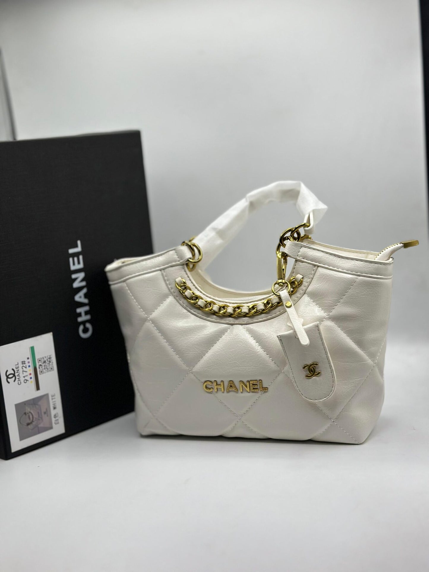 White Channel Women Bag