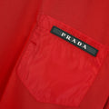 Prada Round Neck Red T-Shirt