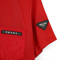 Prada Round Neck Red T-Shirt