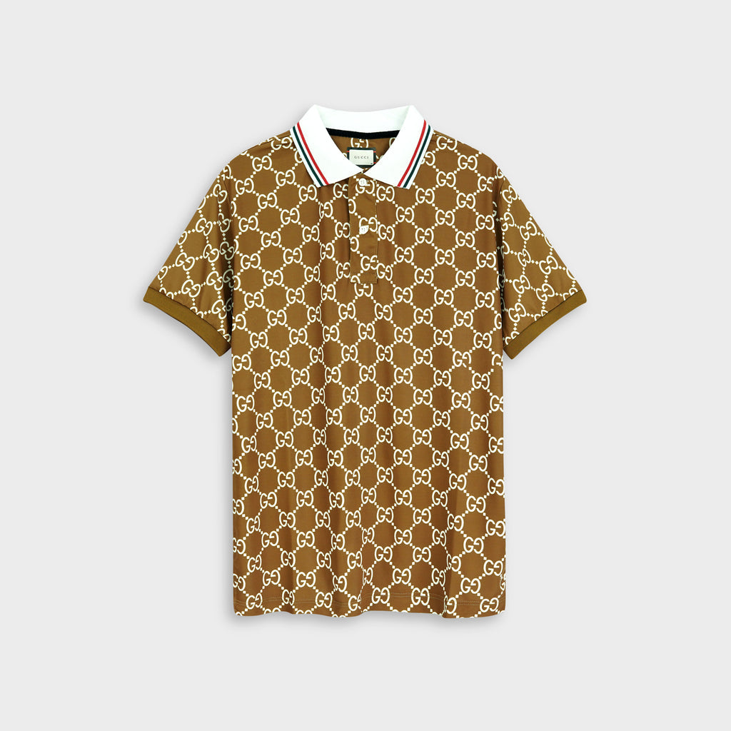 Gucci Polo Shirt Brown