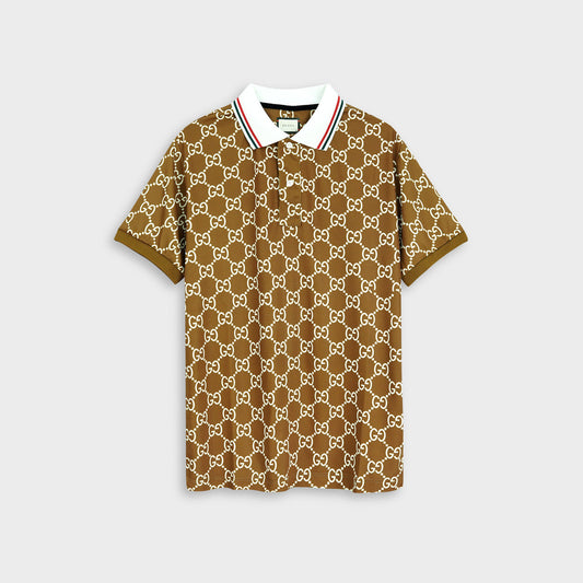 Gucci Polo Shirt Brown