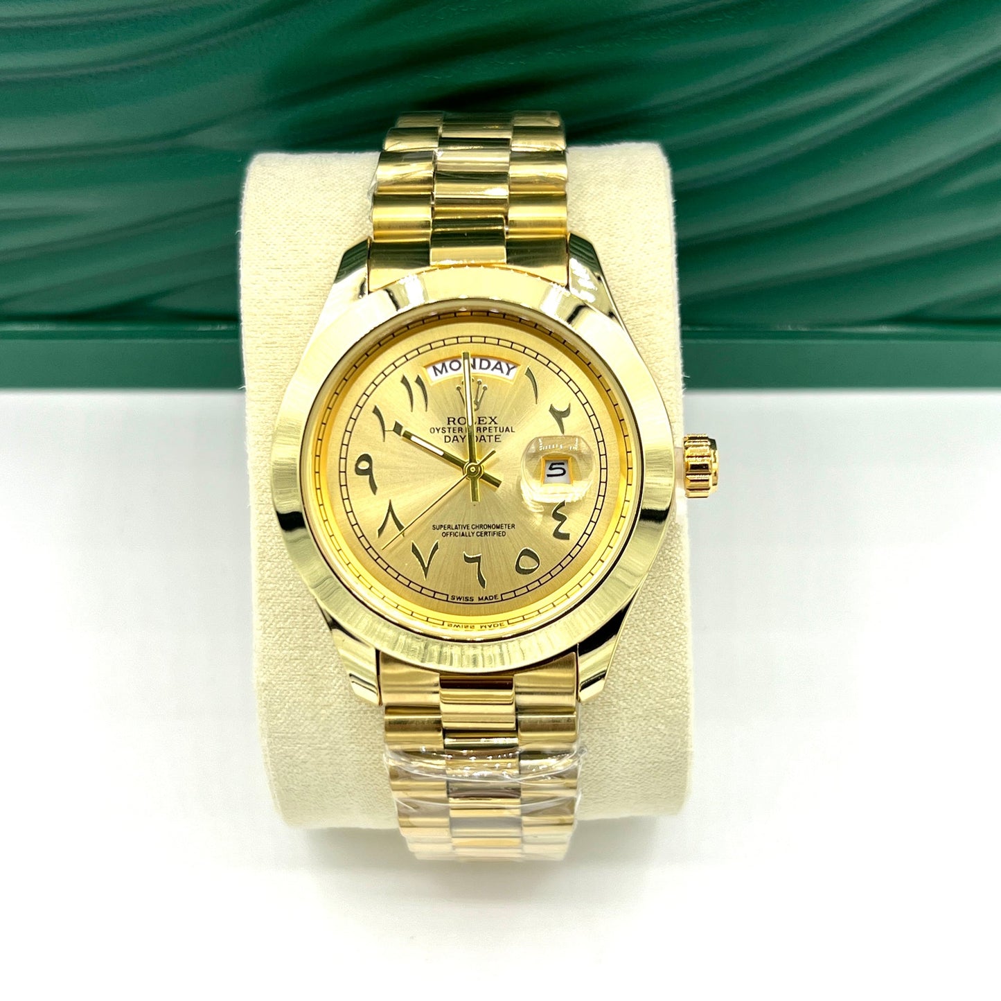 "Golden Majesty: The Timeless Rolex"