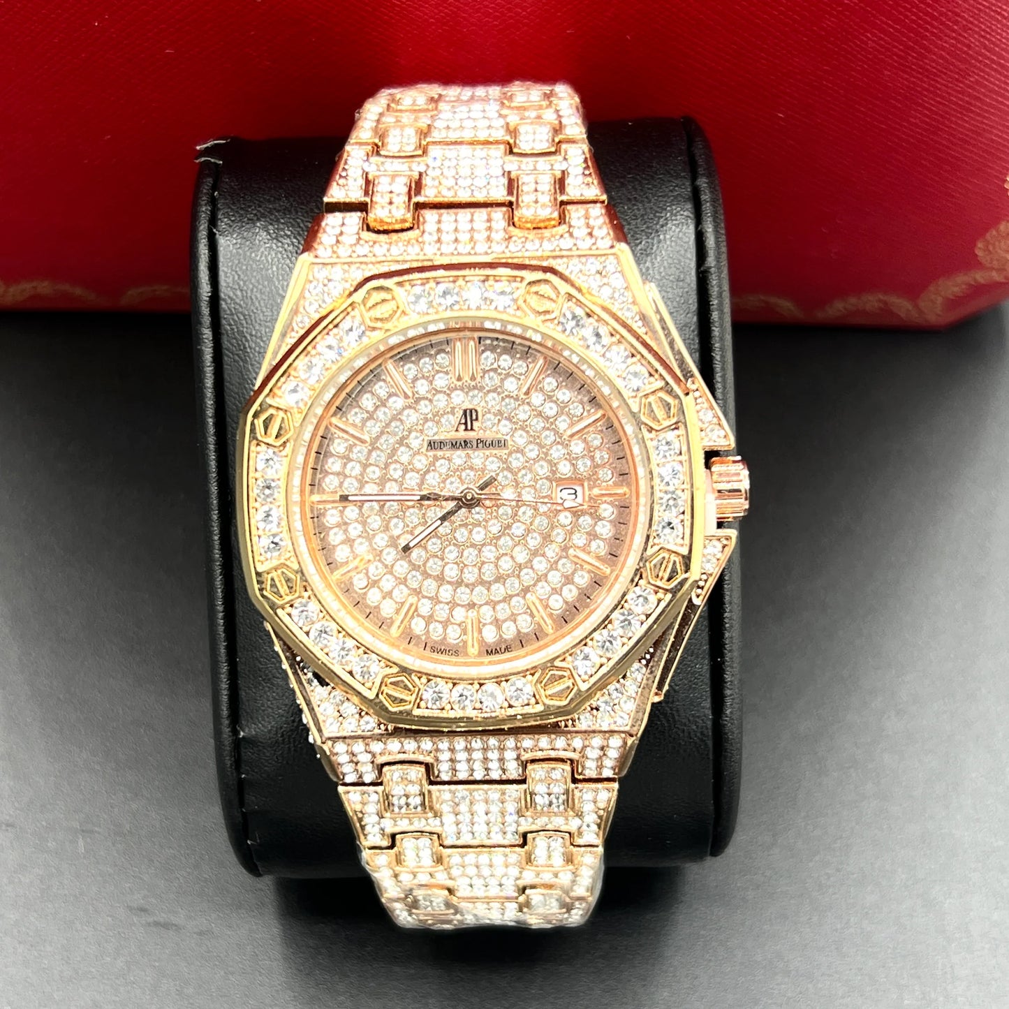 Patek Philippe Iced Silver and Gold