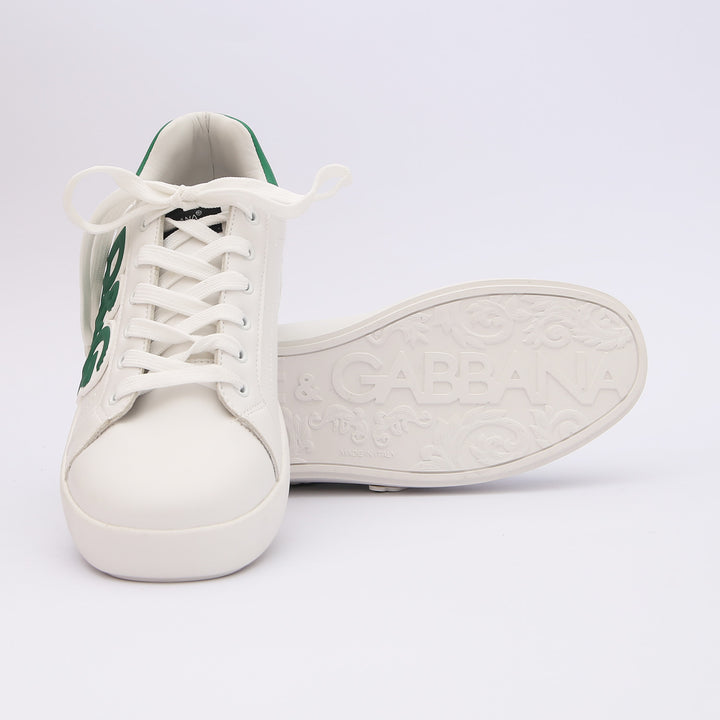 Dolce & Gabbana Premium Sneakers White & Green