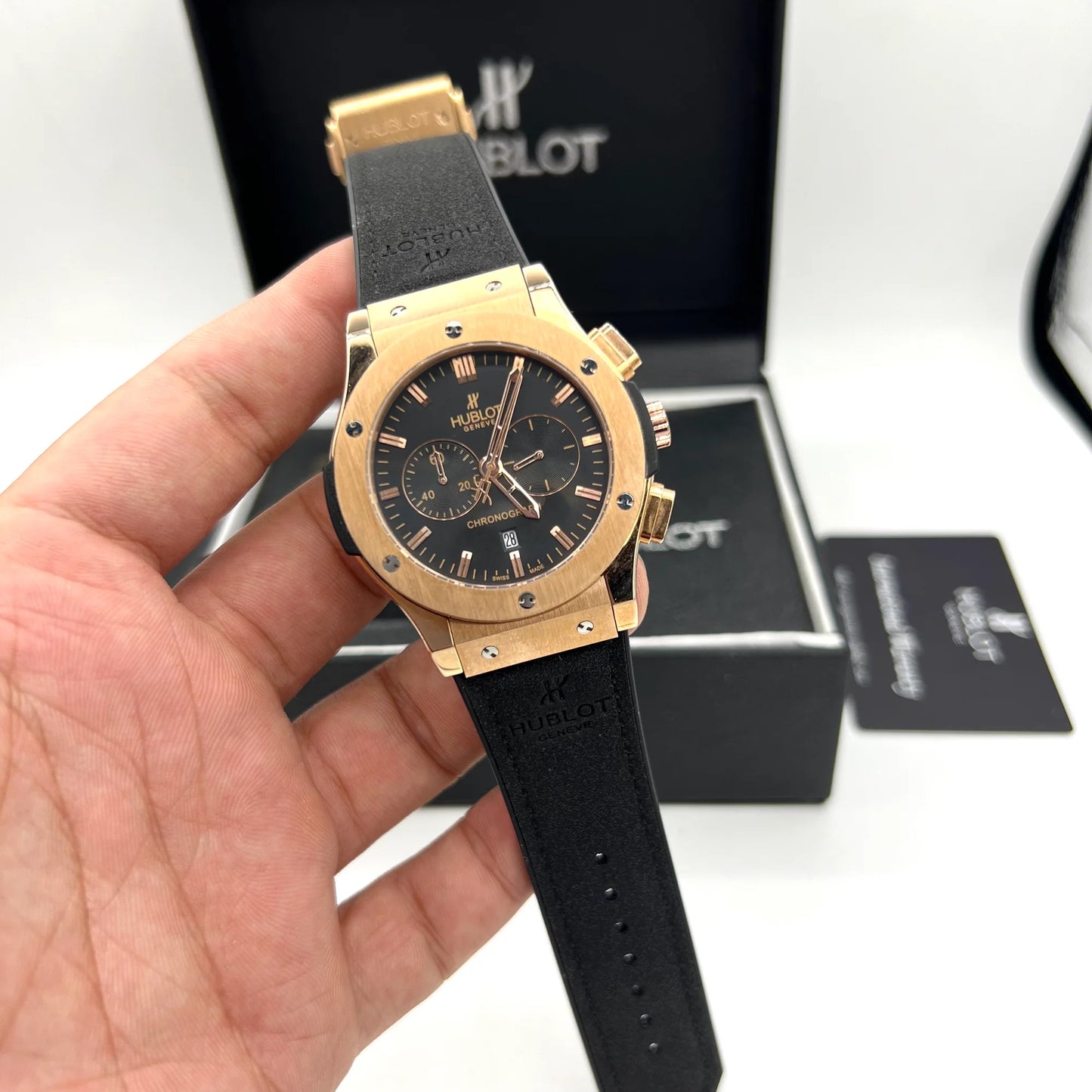 Hublot Gold Accented Black