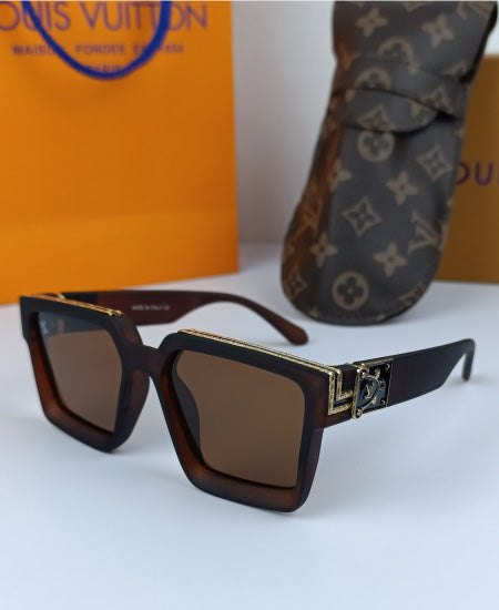 A LOUIS BILLIONAIRES Sunglasses Brown