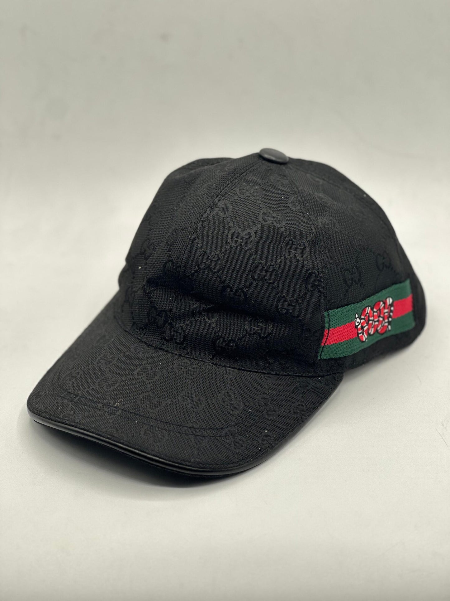 Gucci Black Snake Cap