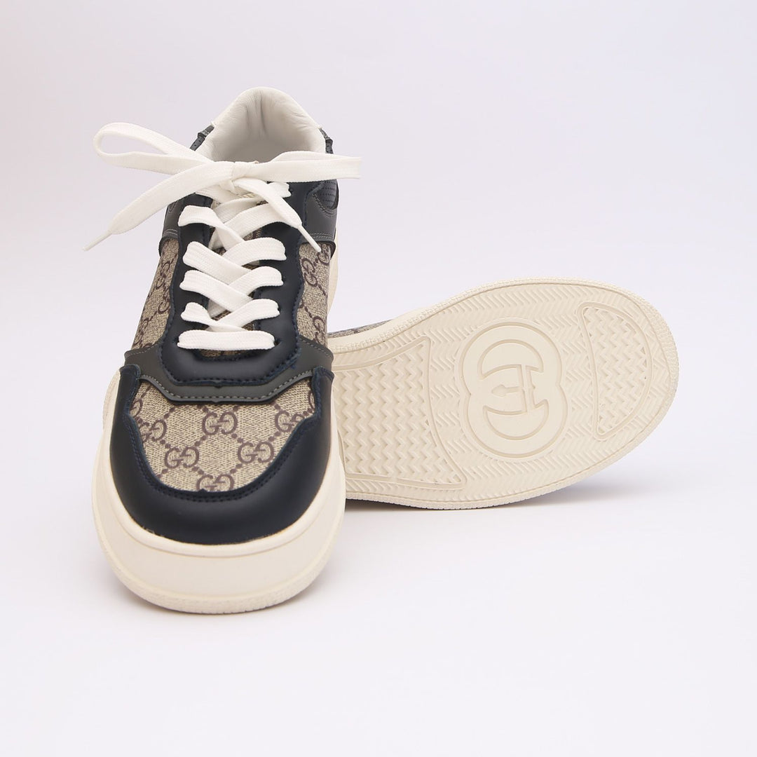 Gucci premium NAVY/COFFEE Sneakers