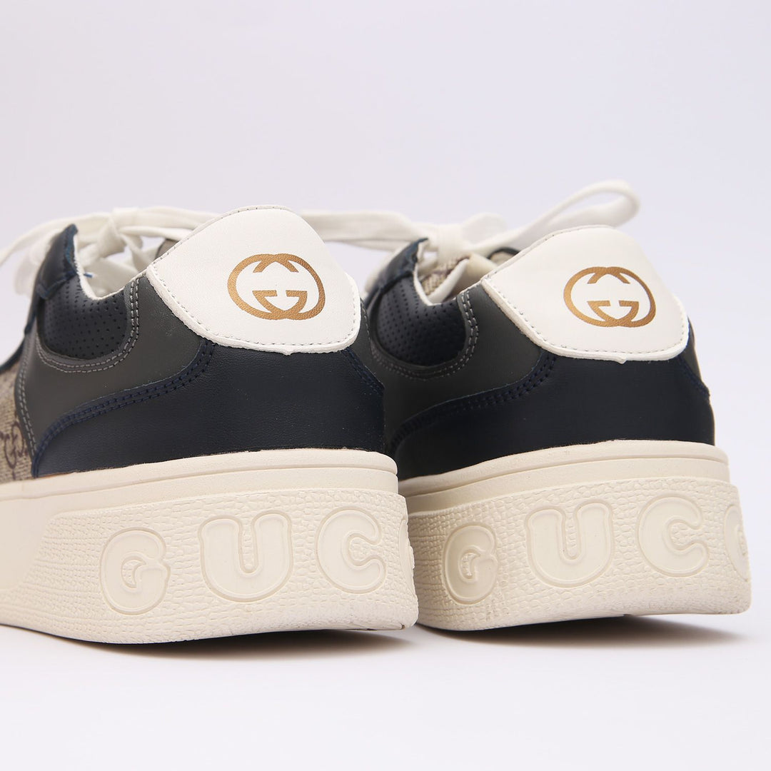 Gucci premium NAVY/COFFEE Sneakers