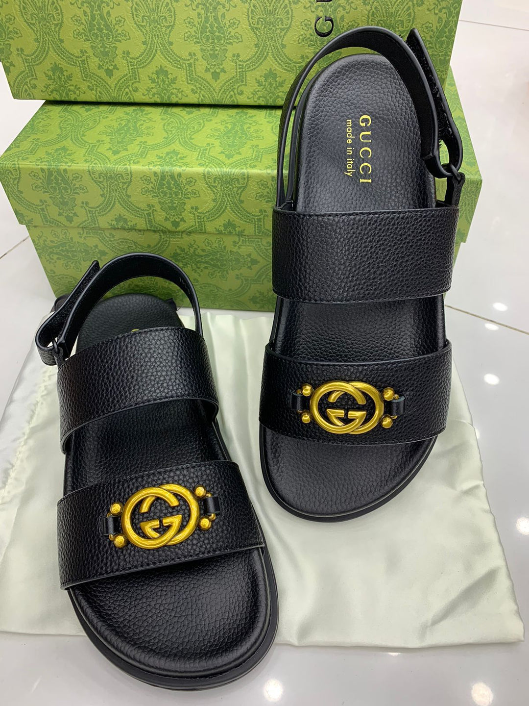 Gucci Premium Black Sandal