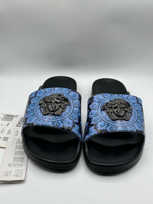 Versace Blue Aura Premium Slide