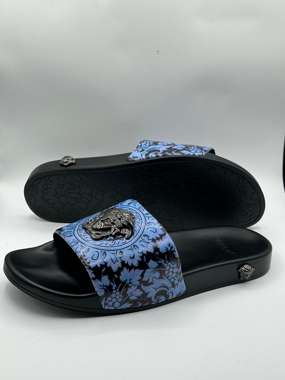 Versace Blue Aura Premium Slide