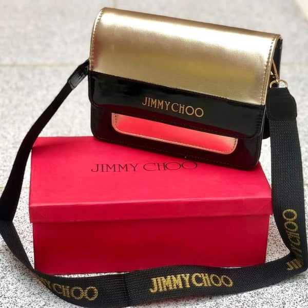 Jimmy Choo Combo Set Slippers + Bag